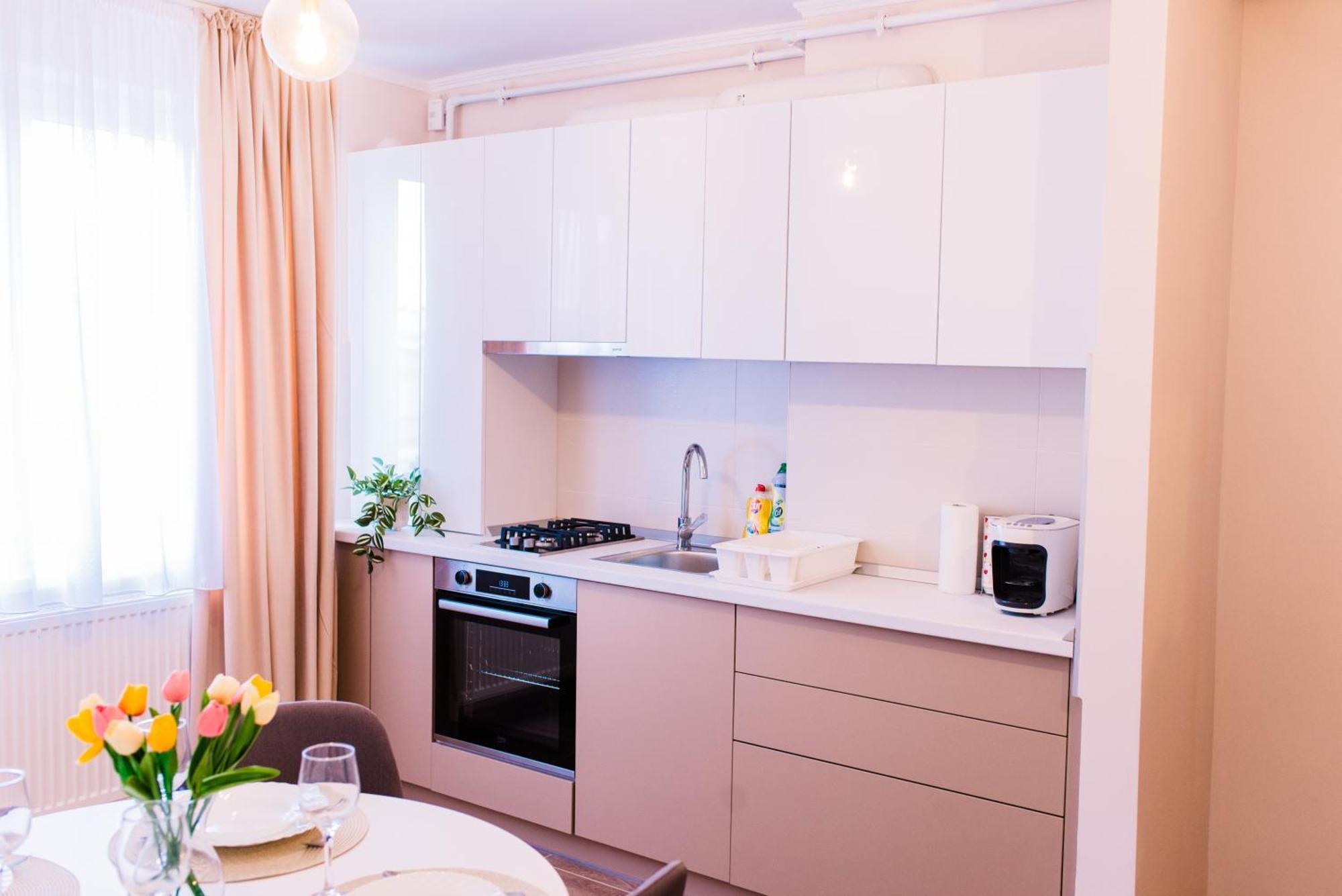 Central White Apartment 萨图马雷 外观 照片